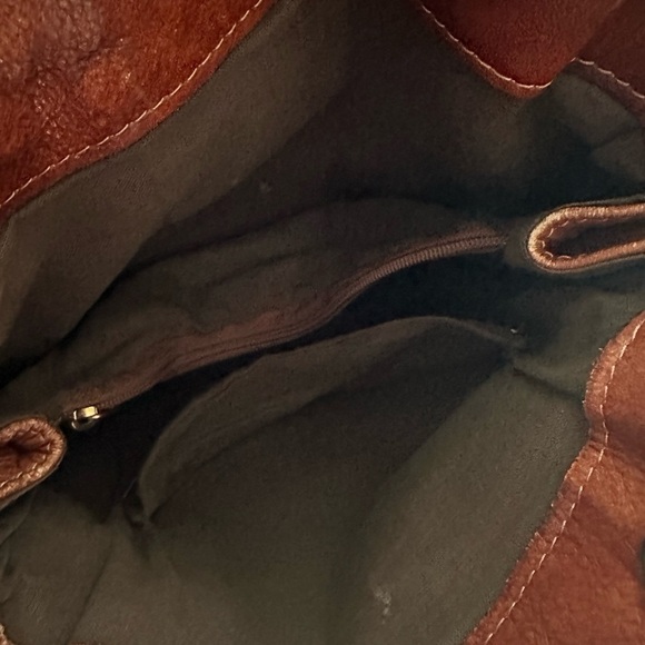 Vintage Leather Shoulder Bag - Picture 5 of 7